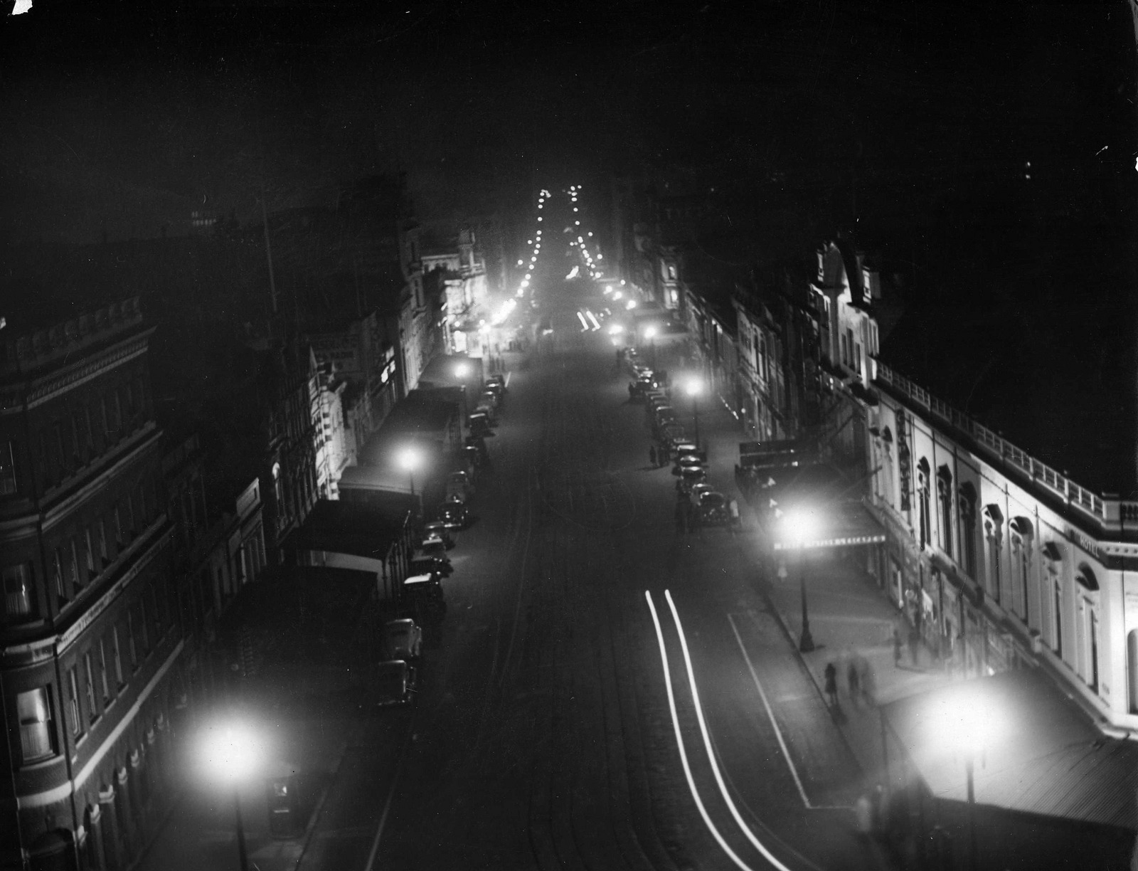 Melbourne blackout from Parliament-House