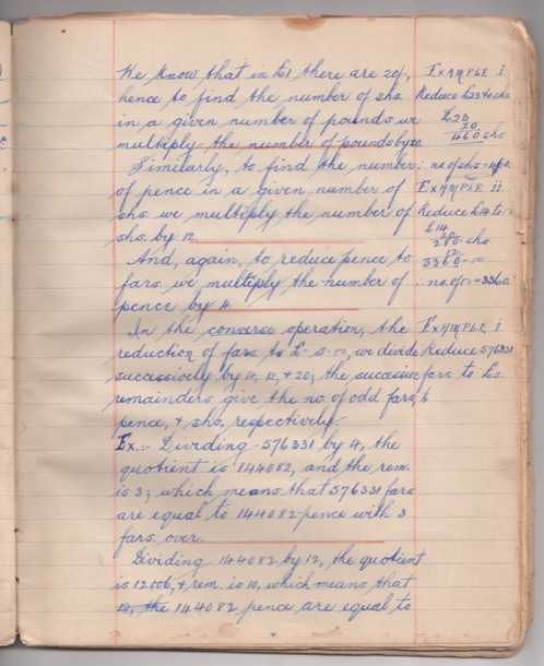 Lesson on “Reduction”, page 2